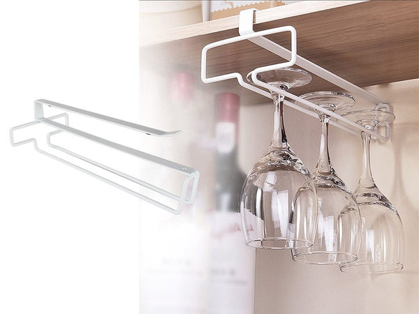 Under Cabinet Wine Glass Rack 2PCS