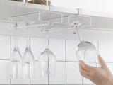 Under Cabinet Wine Glass Rack 2PCS