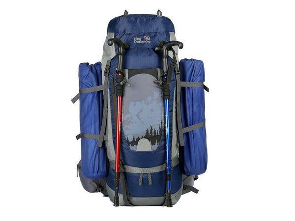 Tramping Pack Backbag 80L + Rain Cover