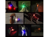 Dog LED Flashing Collar Pendant Safety Light