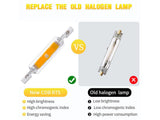 R7S COB LED Lamp Bulb Glass Tube for Replace Halogen Light Spot Light