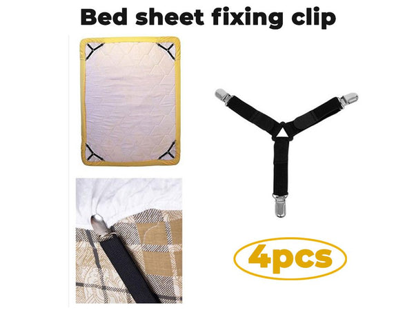 4 X Bed Sheet Fasteners