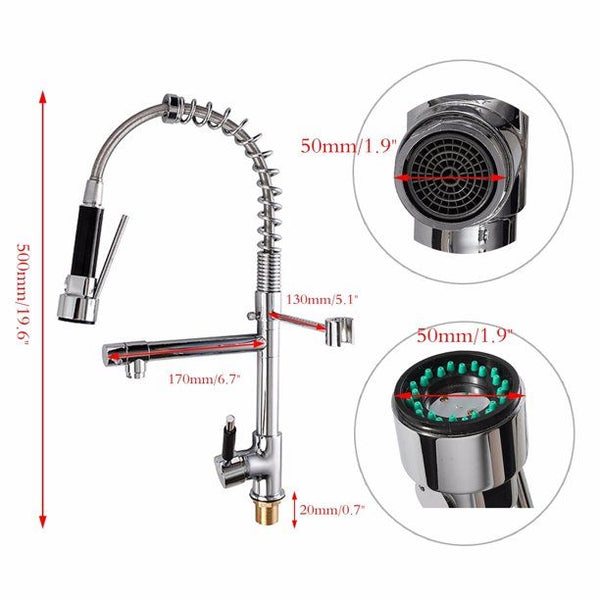 Kitchen Sink Taps Pull Out Sprayer Kitchen Faucet Mixer Tap