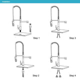Kitchen Sink Taps Pull Out Sprayer Kitchen Faucet Mixer Tap