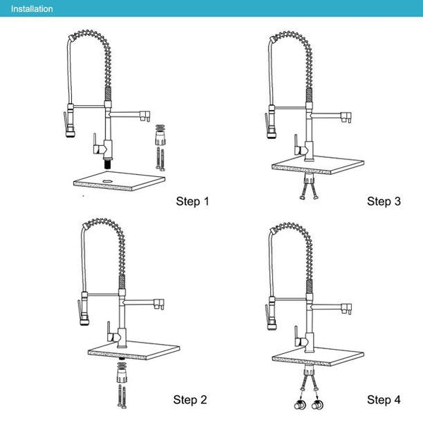 Kitchen Sink Taps Pull Out Sprayer Kitchen Faucet Mixer Tap