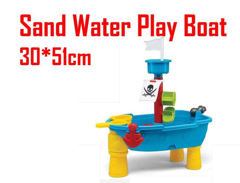 BOAT Kids Child Outdoor Sand Water Table Play Set Toys Beach Sandpit