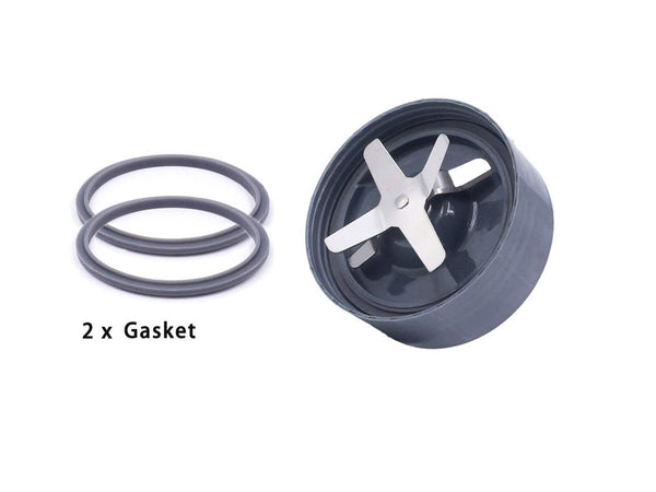 Replacement Extractor Blade for Nutribullet 900/600 Series, 2 Extra Gasket
