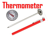 Thermometer Probe Portable with cover Sheath Cooking Multi-Purposes