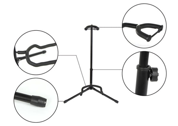 Extend Guitar Stand Universal Folding Floor Holder Acoustic Electric Bass
