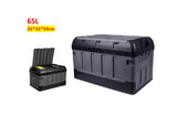 65L Collapsible Storage Box Car Boot Crate organiser bag Grocery Heavy Duty
