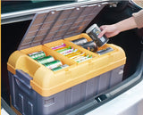 65L Collapsible Storage Box Car Boot Crate organiser bag Grocery Heavy Duty