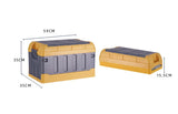 65L Collapsible Storage Box Car Boot Crate organiser bag Grocery Heavy Duty