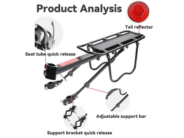 Bike Carrier Bike Storage Pannier Rack