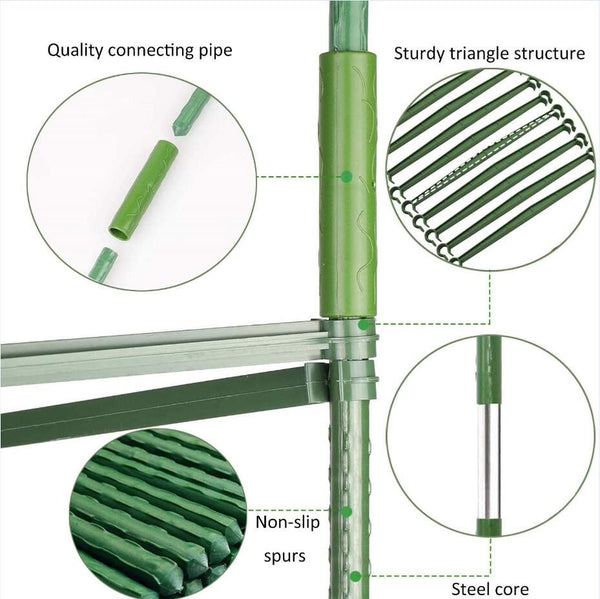 Tomato Cage 126CM - Climbing Vegetable Cage 3PCS