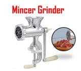 Manual Mincer Grinder Aluminium Alloy Meat Mincer