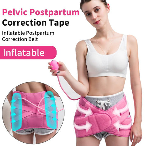 Postpartum Support Recovery Belt, Pelvic Correction Belt Inflatable Belt