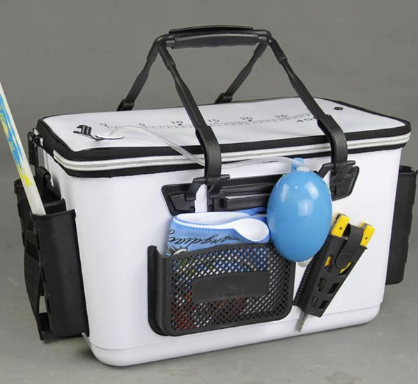 50cm 40L Fishing Bin Live Bait Tank Bucket Portable Jetski Heavy Duty