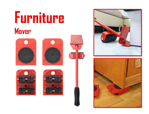 Furniture Mover Moving System Lifter Kit Slider Glider Pad Sofa Easy Movers