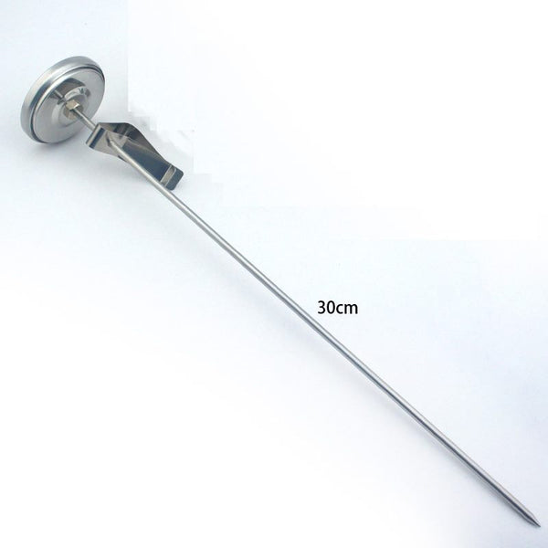 30cm Thermometer Stainless Sugar Jam Food Brew Probe Clip to +300ºC