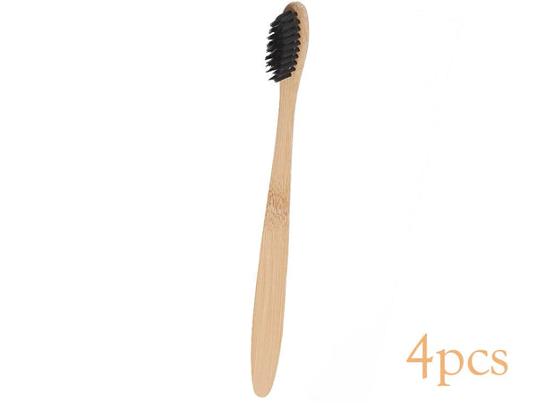 Bamboo Toothbrush x 4