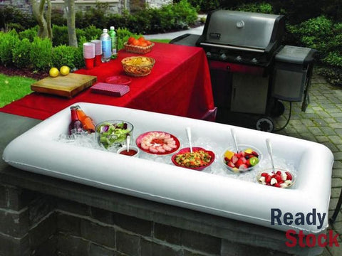 Inflatable Salad Bar & Beverage Cooler