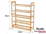 5 Tier Shoe Rack