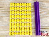 Cookie Alphabet Stamp Set Letters & Numbers 74 PCS