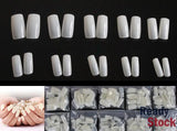 French Acrylic Nail Tips Natual Colour Full x 500