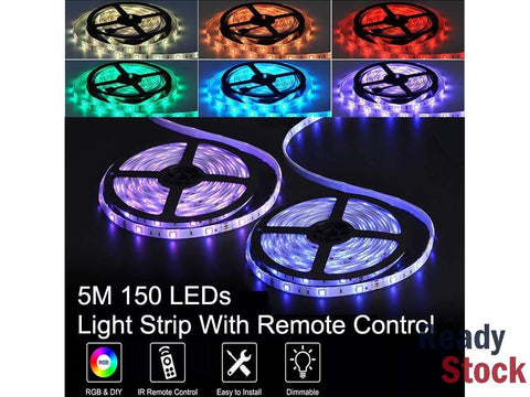 LED Strip Light 5050 RGB LED Light Strips 5M