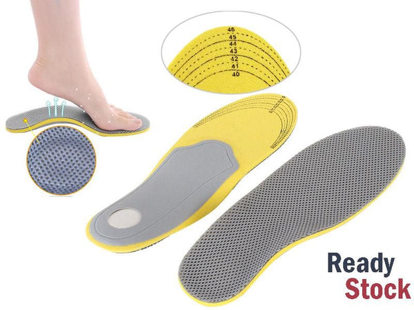 Men's Orthotic Arch Support Shoe Insoles X 1 Pair