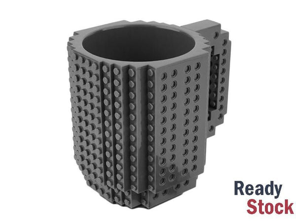Build-On Brick Mug Coffee Cup GREAT GIFT, 350ML