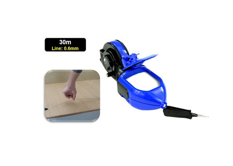 30m Chalk Line Woodworking Ink Marker Carpenter Fountain Construction