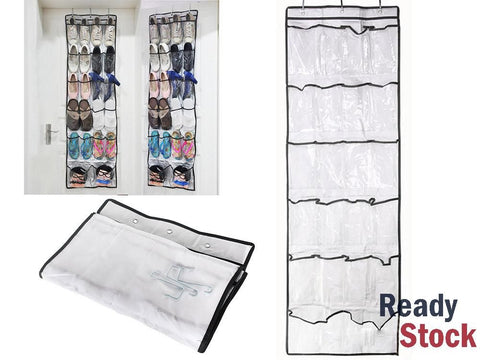 Shoe Organiser Storage Door Hanging - 22 Pocket