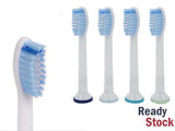 4 x Toothbrush Heads Replacement for Phillips Sonicare