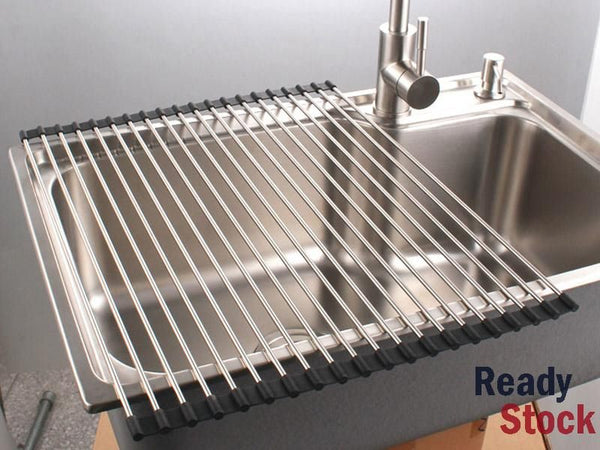 Dish Drying Rack, Over The Sin, NEW