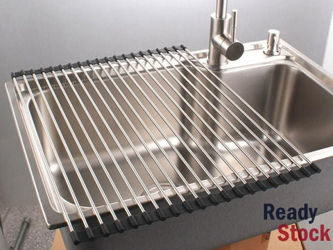 Dish Drying Rack, Over The Sin, NEW