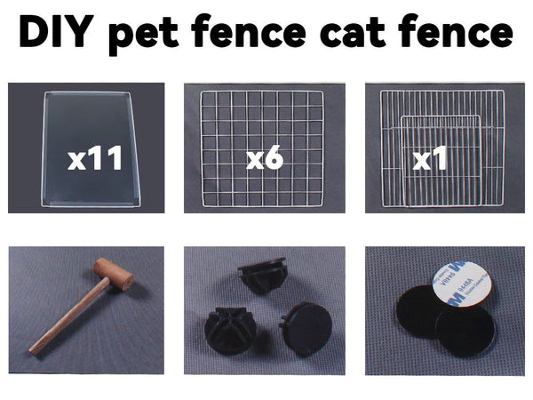 Pet Fence Dog Play Pen - Large