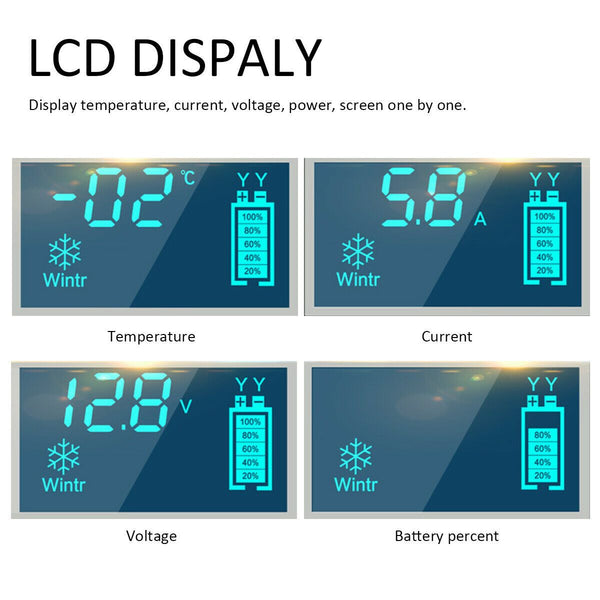 12V 6A Pulse LCD Battery Smart Charger