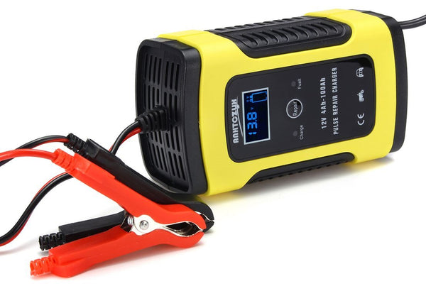 12V 6A Pulse LCD Battery Smart Charger