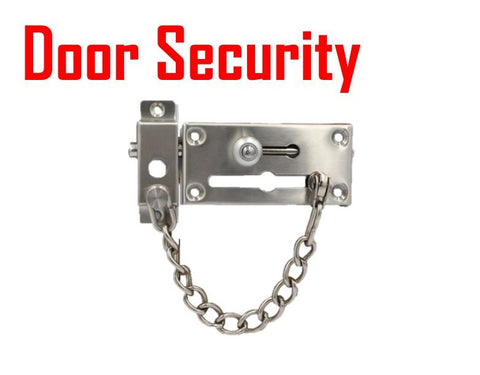 Dual Door Lock Safety Chain Security Shaft Home Door Security Door Latch