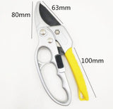 8" Pruner 3 Stage Ratchet Secateurs Pruning Shears Cutter Lopper Heavy Duty