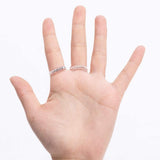 4pcs Ring Rubber Size Adjuster Invisible Ring Guard