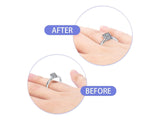 4pcs Ring Rubber Size Adjuster Invisible Ring Guard