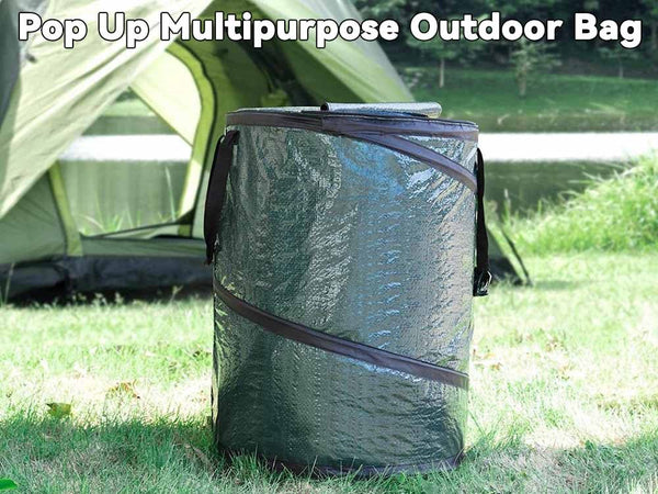 Large Garden Garbage Gag Garden Waste Bag - Foldable