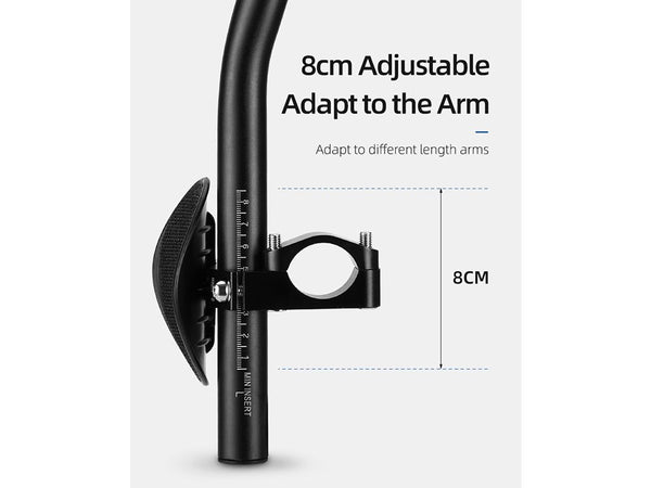 Adjustable Bicycle Armrest Handlebar