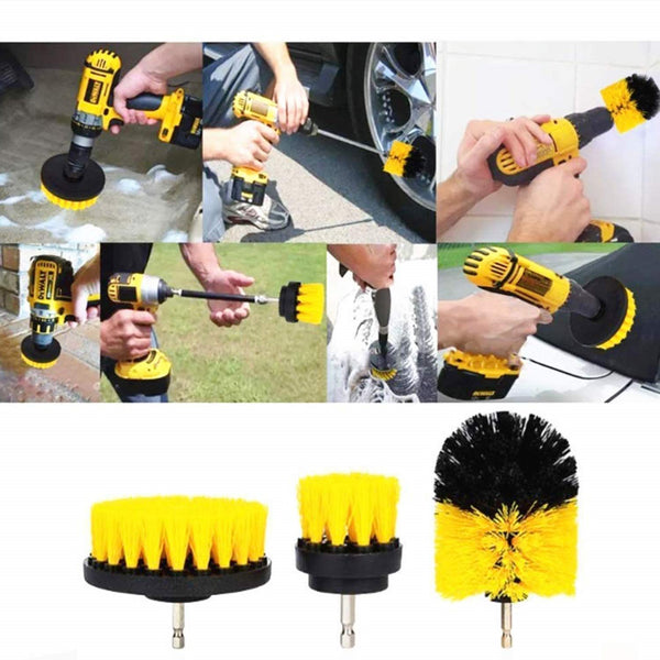 Drill Brush 3PCS