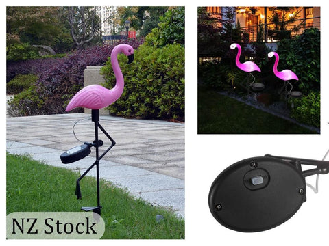 Solar Light - Flamingo Lawn Lamps