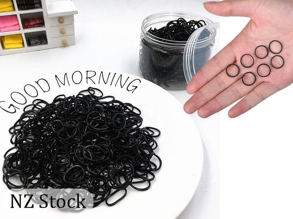 1000PCS/Box Hair Ties Rubber Band Girls Hair Braids Hair Ties