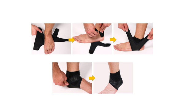 RIGHT Ankle Support Bandage Braces Sports Protect Breathable Elastic Bands