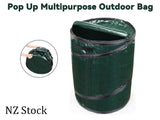 Large Garden Garbage Gag Garden Waste Bag - Foldable